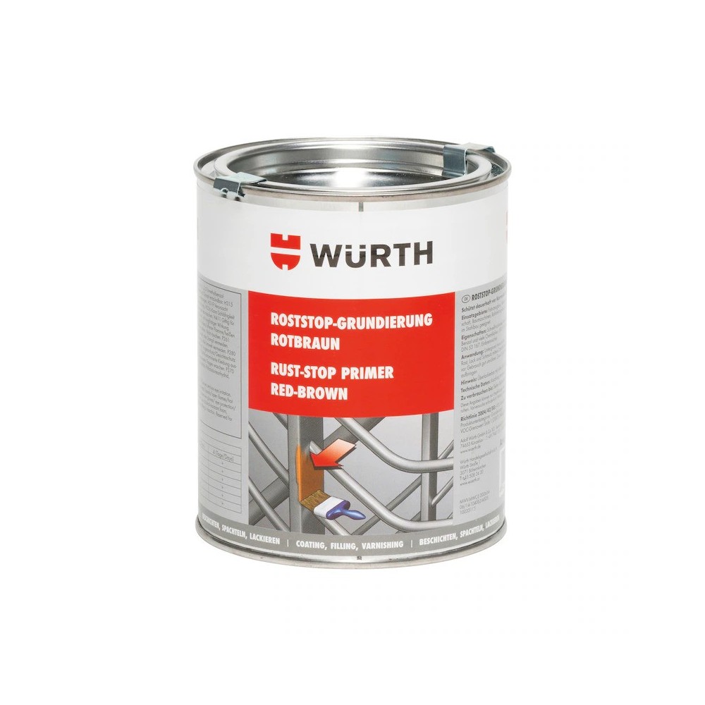 WÜRTH Pas Astar Boya PAS ASTAR BOYA KIRMIZIKAHVERENGİ 750ML