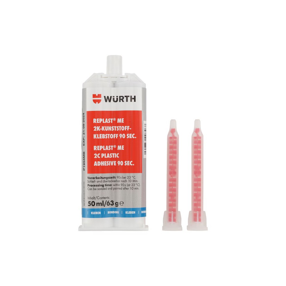 WÜRTH PLASTİK YAPIŞTIRICI REPLAST 2K-90S-50ML