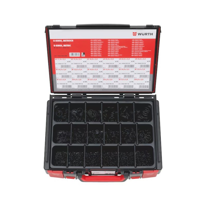 Würth O-ring metrik ürün gamı