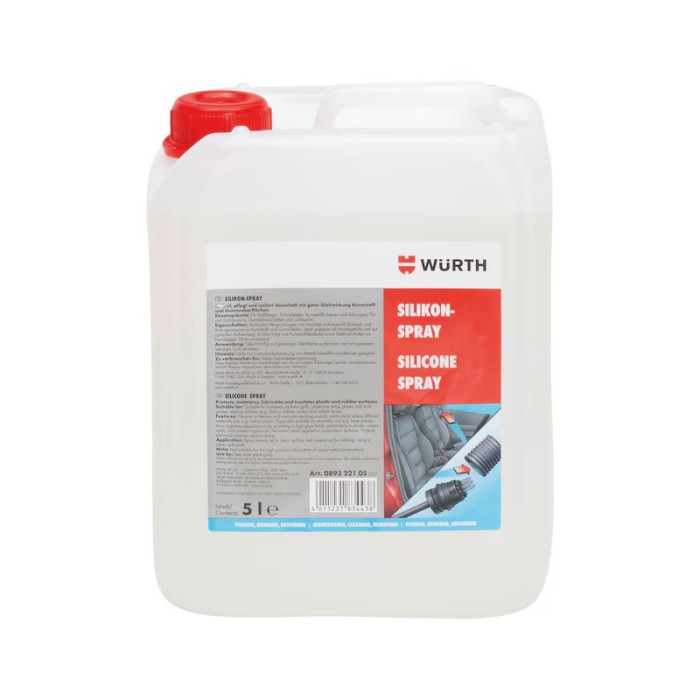 WÜRTH SİLİKON SPREY 5LT