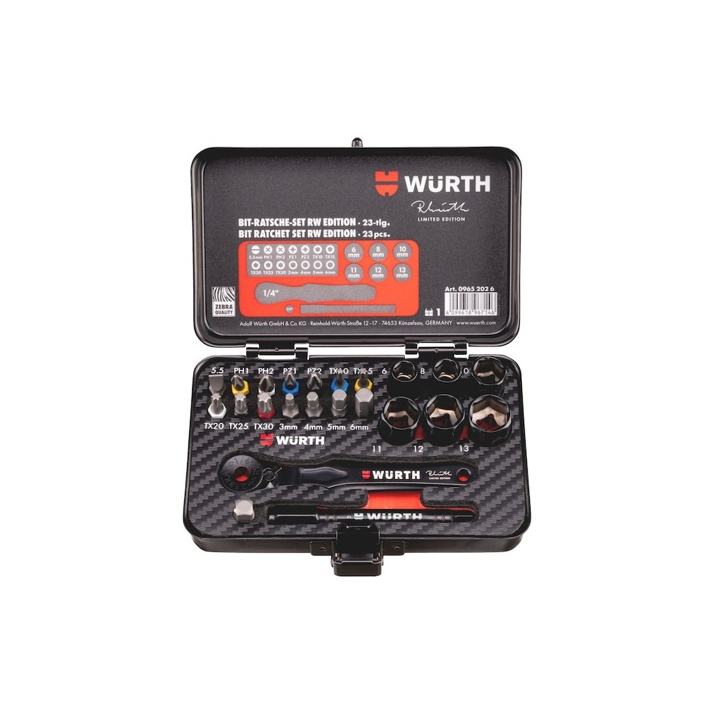 Würth CIRCIRLI BİTS UÇ SETİ-RW-EDITION-23P