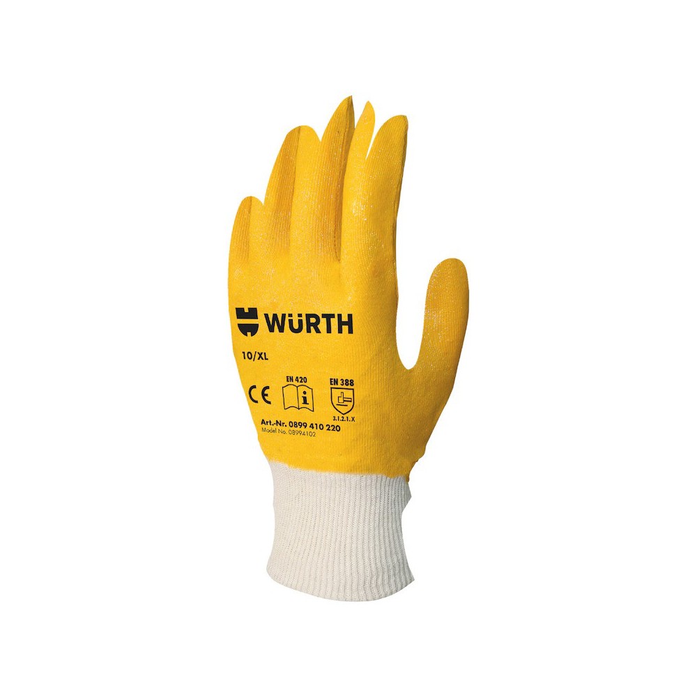 Würth İş güvenliği eldiveni nitril