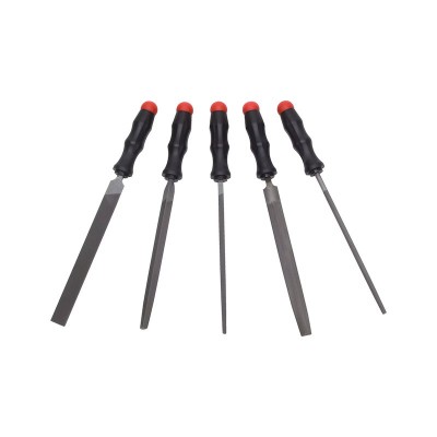 EĞE SETİ-PLASTİK SAPLI-200MM-5PARÇA ZEBRA