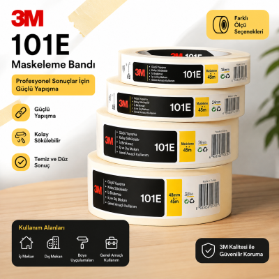 3M™ Genel Amaçlı Maskeleme Bandı 101E