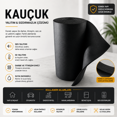 KAUÇUK LEVHA 13 mm