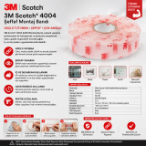 3m Scotch 4004 Şeffaf Montaj Bandı