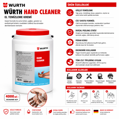 Würth El Temizleyici 4lt