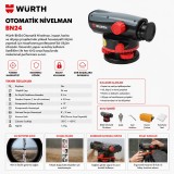 Würth OTOMATİK NİVELMAN BN24