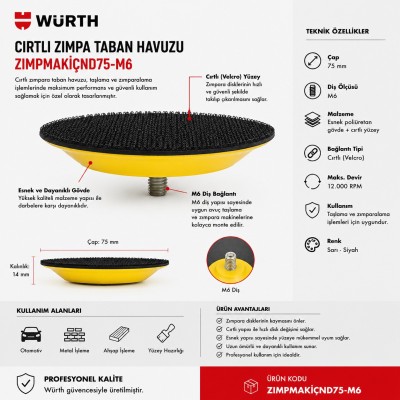 Würth CIRTLI ZIMPTABHAVZIMPMAKİÇND75-M6