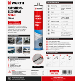 Würth YAPIŞTIRICI-SIZDIRMAZ SİYAH 300ML