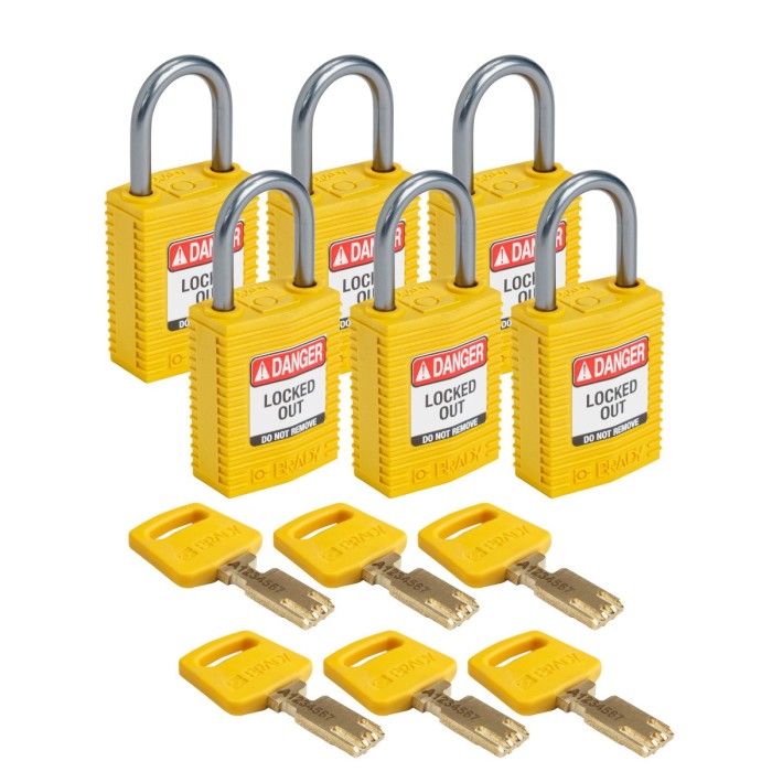 Kompakt Alüminyum Kancalı Safekey Kilit