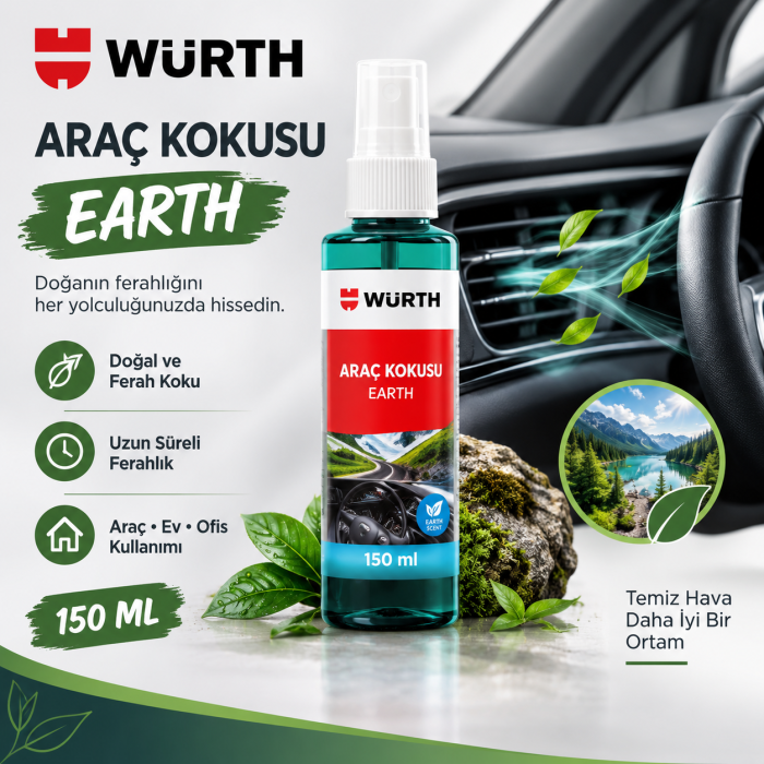 Würth ARAÇ KOKUSU EARTH 150ML