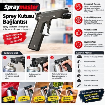 Spraymaster sprey kutusu bağlantısı
