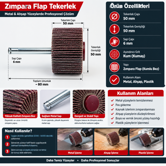 würth ZIMPMOPU-ÇUBTAŞ30X15X6-P60 Y0672010316