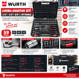 Würth HSS SMART STEP sac delik genişletici