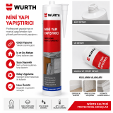 Würth HIGH TACK YAPIŞTIRICI 290 ML-BEYAZ     12 ADET
