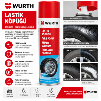 WÜRTH JANT TEMİZLEYİCİ PREMIUM 400ML   6 Adet