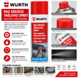 WÜRTH PASLANMAZ ÇELİK BAKIM YAĞI 400ML  12 ADET