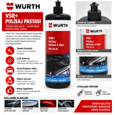 WÜRTH MUMLU CİLA AP30 1L