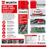 WÜRTH KORUYUCU MUM SPREY 400ML  12 ADET