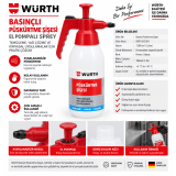WÜRTH POMPALI SPREY KABI-1LGENEL TEMİZLİÇİN