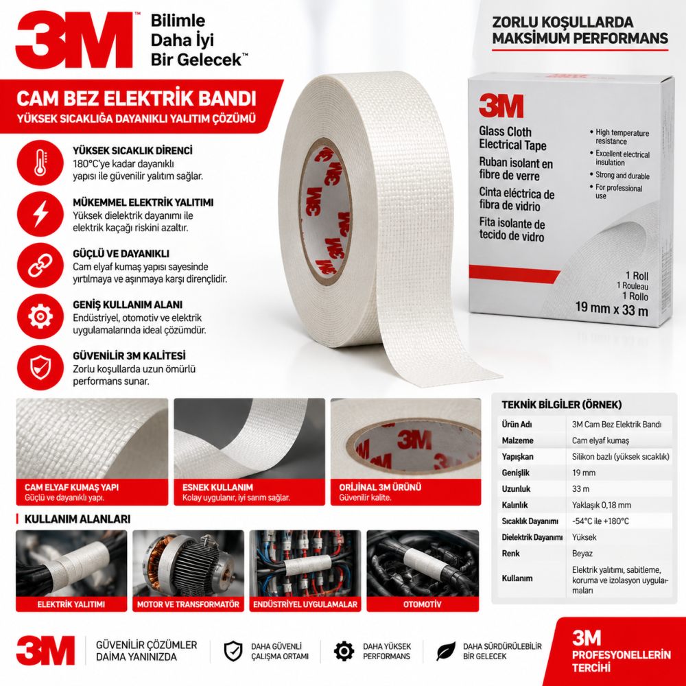 3M Cam Bez Elektrik Bandı 79