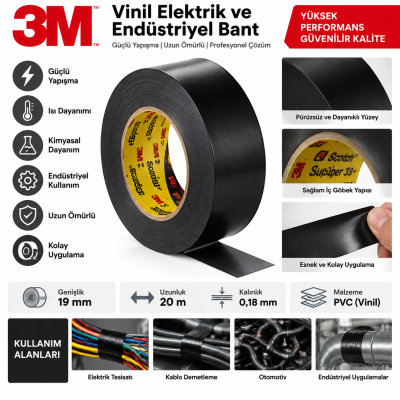 3M Ağır Hizmet Koli Bandı 2904