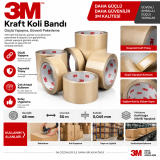 3M Sönümleme Folyosu 2552 Gümüş 2 x 36 yd 150 mil her kolide 5 rulo Yığın