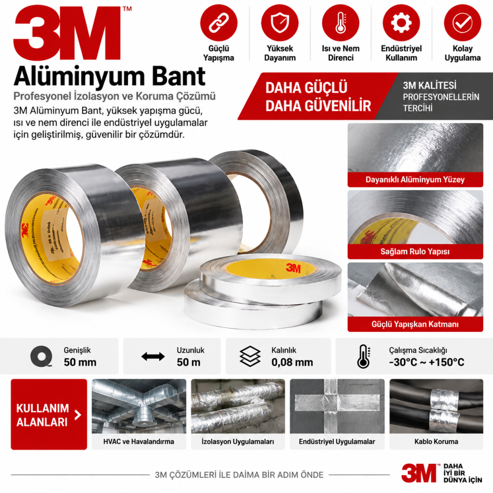 3M Alüminyum Bant 425