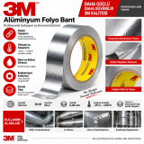 3M Alüminyum Bant 431 Gümüş 50 mm x 55 m 009 mm