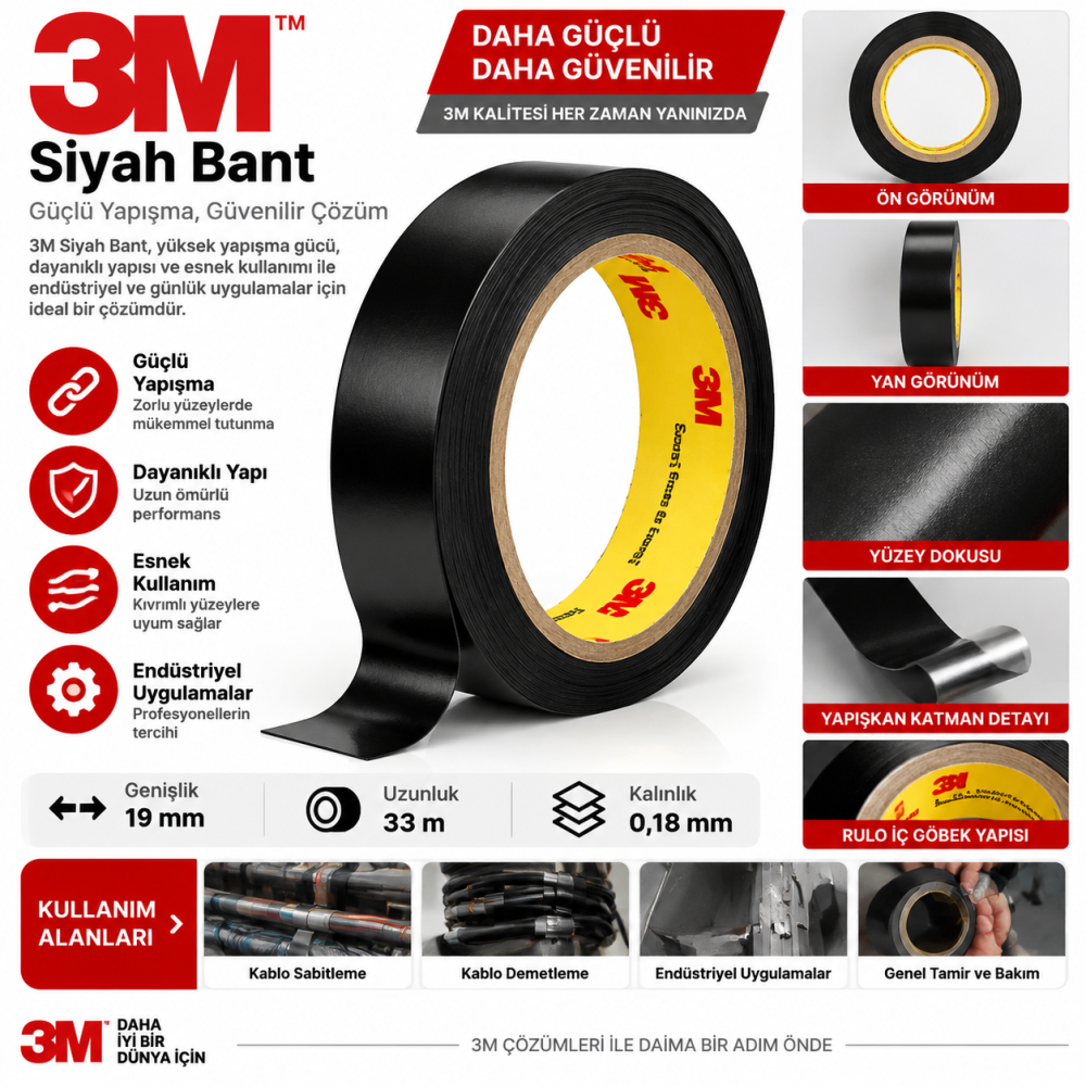 3M Açılır Kapanır Sabitleyici