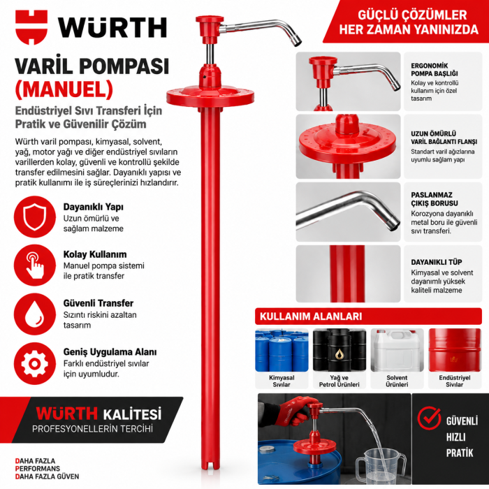 Würth Dozajlama pompası