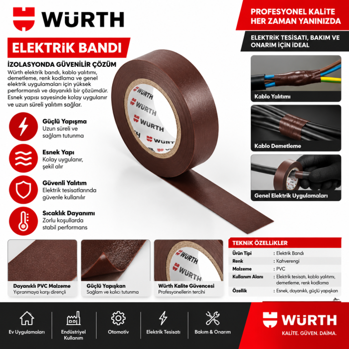 Würth Bentonit su çubuğu würth