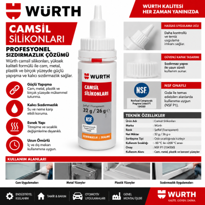 Würth Yüksek dereceli rulman sabitleyici WÜRTH