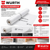Würth Automask HDPE boya koruma filmi