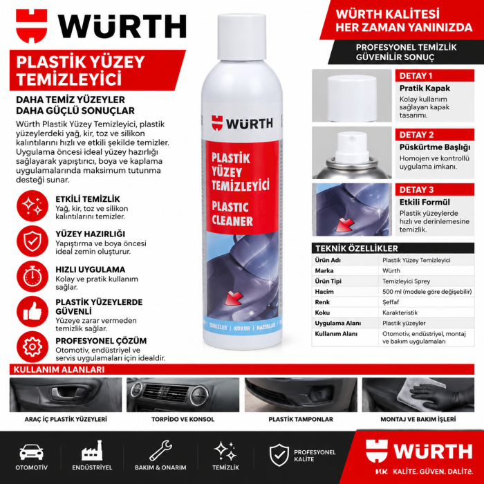 Würth BOYA KORUYUCU CİLA 250ML