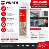 WÜRTH Nötr Silikon Würth
