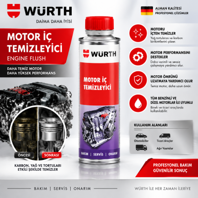 Würth Motor içi temizleyici