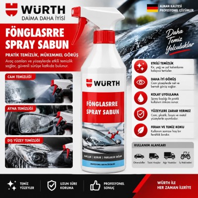 Würth BOYA PARLATICI SPREY 500ML
