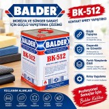 Balder BK 512 Sprey Yapıştırıcı Teneke 16 L