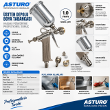 Asturo CCv Üstten Depolu Gölge Tabancası 10 mm