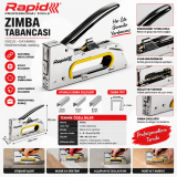 Rapid R23 Mekanik Döşeme Zımba Tabancası