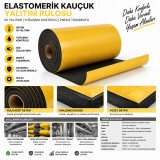 ODE R-FLEX STD 25 MM100 KAUÇUK İZOLE LEVHA YAPIŞKANLI VE FOLYOLU 8 m2