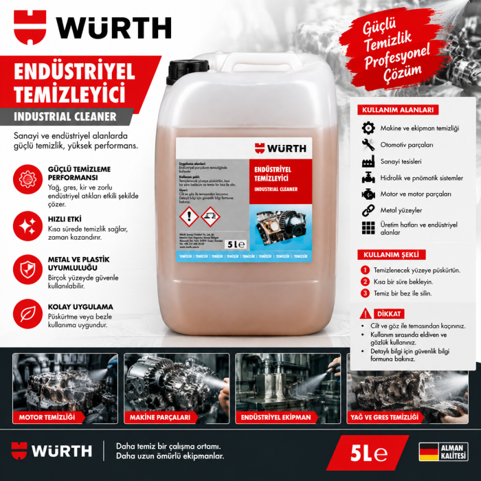Würth Özel güçlü temizleyici