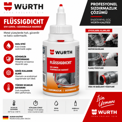 Würth Yüzey sızdırmazlık maddesi Turuncu