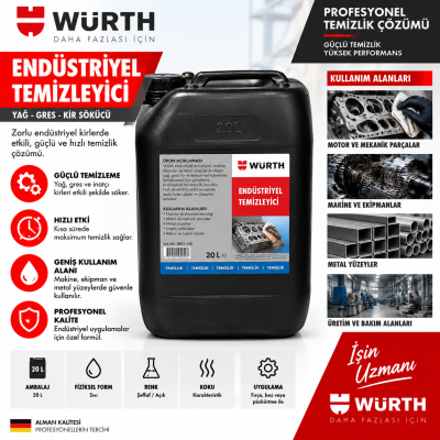 Würth Ahşap tutkalı D3D4 Würth  25KG