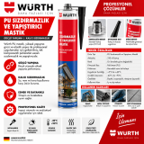 Würth Yapıştırıcı Sızdırmaz Plus Würth