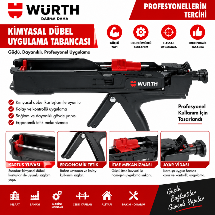 Würth  Uygulama tabancası WIT-Multi