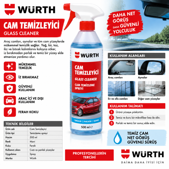 Würth  Süper buz çözücü sprey