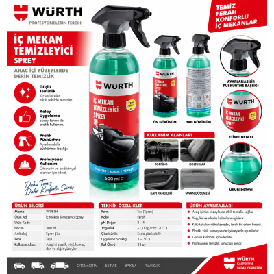 Würth Eco cam temizleyici